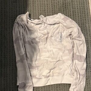 Victoria's Secret Pink Camo Pajama Top